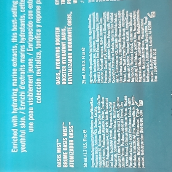 H20+ Skincare H2 Face Oasis Intensive Hydrating System 4 Piece Set Poshmark